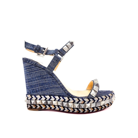Silver Studded Espadrille